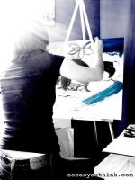 easel