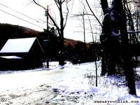hollow road